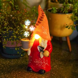 12 Inch Garden Gnomes Outdoor Decor. Outdoor Garden Decor On Patio, Balcony.Christmas